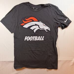 Nike Denver Broncos NFL Training Athletic Cut Graphic T Shirt Men Size Small